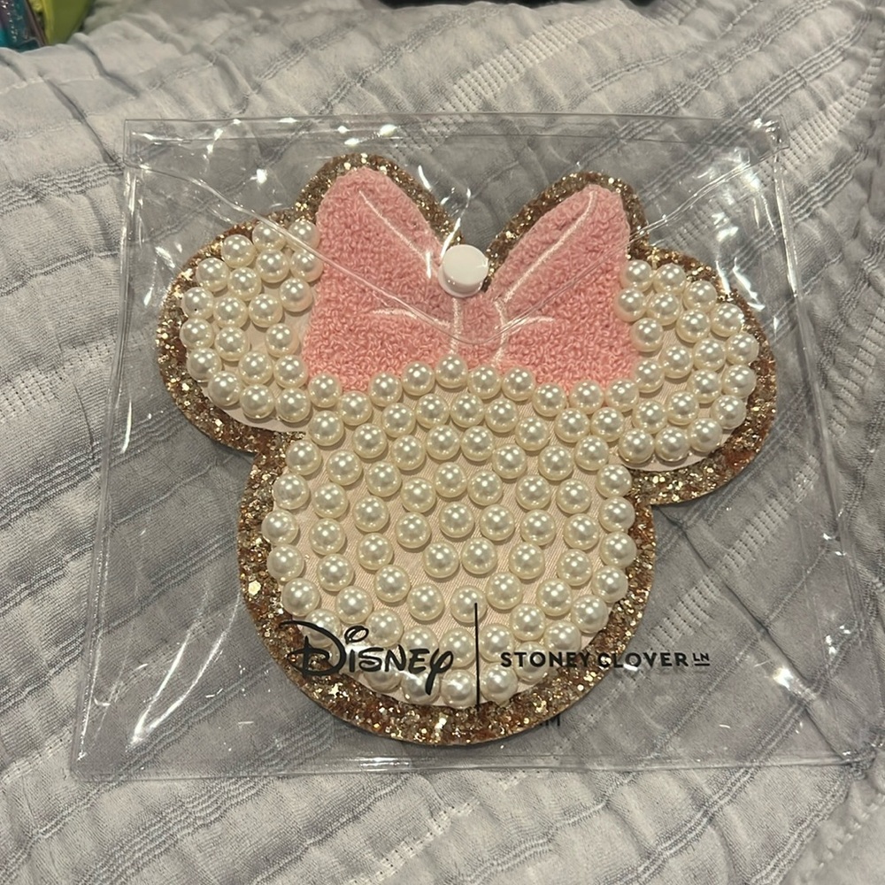 Stoney Clover Lane X Disney Large Pearl Minnie Patch NWT
